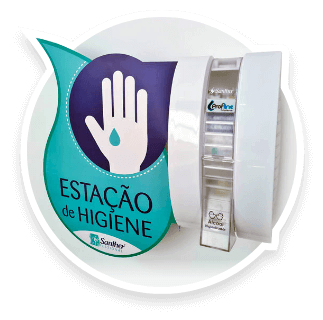 Estação de Higiene para mãos
