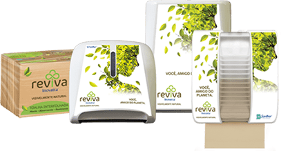 Conheça a linha de papel toalha sustentável Reviva Conheça a linha de papel toalha sustentável Reviva