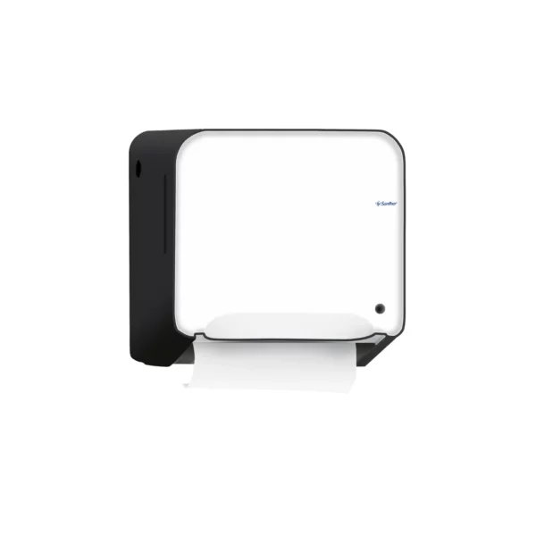 Esse é o DQA20, suporte para papel toalha em bobina Quartz na cor preto. Esse é o DQA20, suporte para papel toalha em bobina Quartz na cor preto.