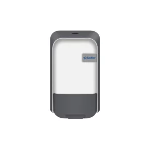 DQF20 - Saboneteira para Sabonete Espuma e Álcool Gel Quartz Preto Santher