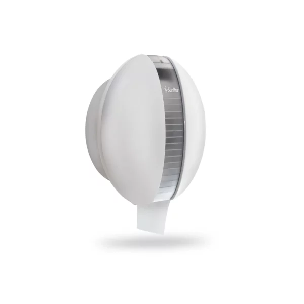 O DRE10, dispenser para papel higiênico em rolo, da linha Elegance Santher possui um design refinado para seu banheiro e capaz de tornar o ambiente muito mais requintado. Dispenser Elegance DRE10 para Higiênico Rolo Santher – Higiene e Design Moderno