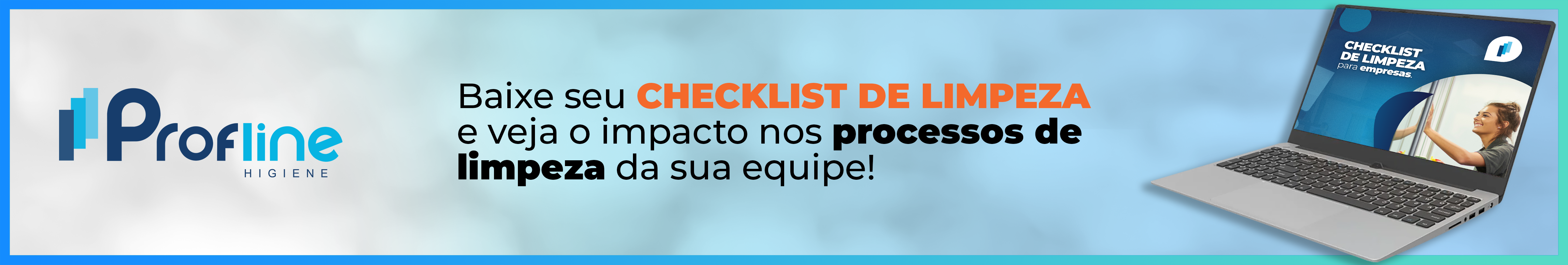 Checklist de limpeza - Profline