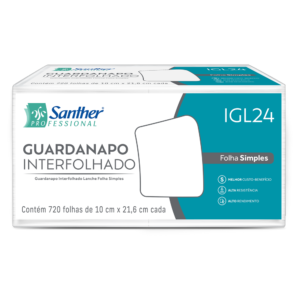 IGL24 - Guardanapo Interfolhado Inovatta Folha Simples (Lanche)