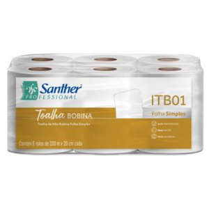 Papel Toalha Bobina Autocorte Inovatta Santher - ITB01