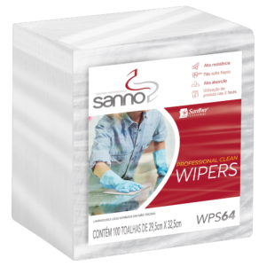 WPS64 - Pano Wiper Multiuso SANNO com 100 toalhas
